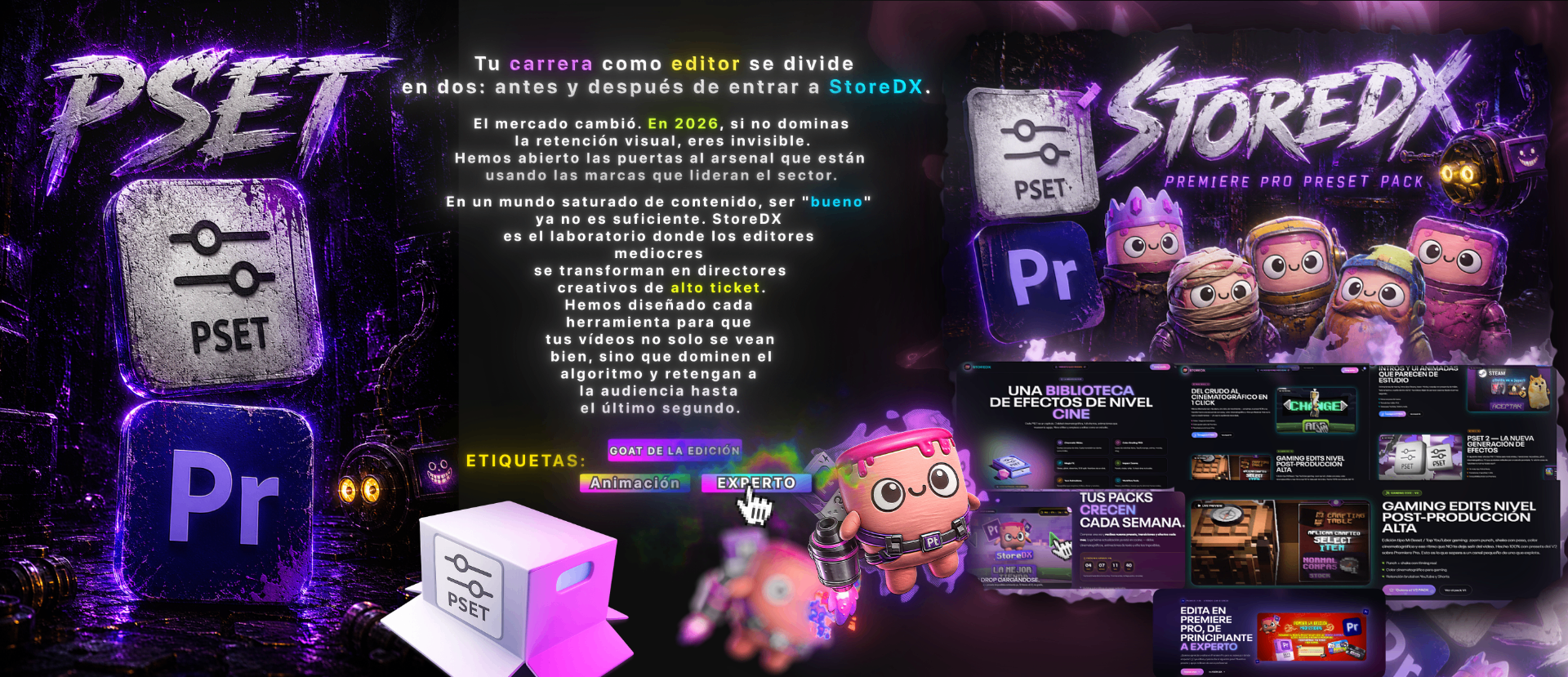 ANTES Y DESPUÉS DE ENTRAR A STOREDX